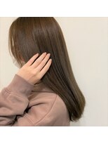 ヘアーデザインスリール(Hair Design THRIRE) 髪質改善ストレート×オリーブベージュ