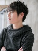 イケメンフェードサイドパートショートC