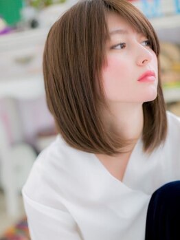 ミック ヘアアンドメイク アップ 駒込店(miq Hair&Make up)の写真/様々な提案とデザインで素敵にお悩み解決♪ダメージレスカラーも◎*[miq駒込]