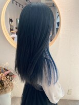 シェノン 奈良橿原店(CHAINON) ブルーブラック/ピアスカラー/暗髪カラー