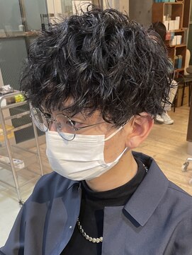 フィフス 原宿(fifth) ツイストスパイラルパーマメンズパーマ刈り上げマッシュマンバン