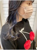 コバルトブルー＆インナーカラー 《渡辺》