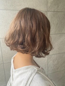 スーリール 赤坂店(Sourire) ゆるふわボブ×デジタルパーマ