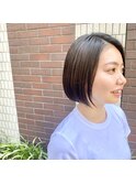 縮毛矯正×コンパクトボブ