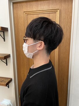 メイクス 表参道(MAKE'S omotesando) スペインカール/スパイキーショート/ブルーブラック/表参道