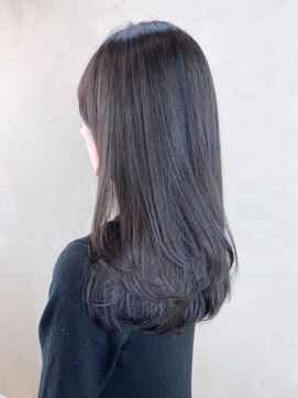 アイティーバイアルバム 藤沢店(IT by ALBUM) ラベンダーグレージュ_グレージュカラーボブウルフ_ba400851