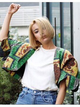 リブロ 三軒茶屋(LIBRO) カジュアル系×ワンレンショート