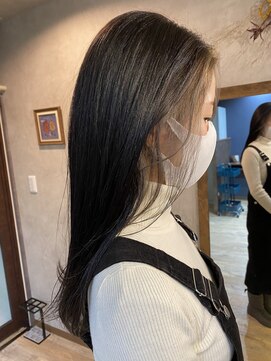 イロバイルポポル(iro...by rupopolu) ホワイトベージュ×深みアッシュ