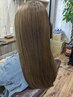 カット+シルクタッチ縮毛矯正　￥16500