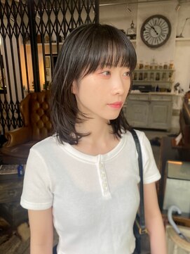 トレンチ(TRENCH) 《TRENCH おつじ》レイヤーボブスタイル