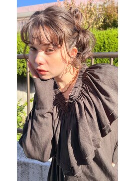 ナル(nalu.) ロング/シースルーバング/アレンジ