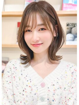 ルエ(rue) レイヤーカットマッシュショートボブウルフカット韓国◎前髪あり