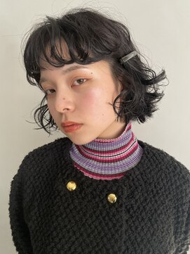 フィルムス 表参道(FILMS) ココアベージュ/黒髪/クラゲヘアー/オリーブグレー/ボブ/表参道