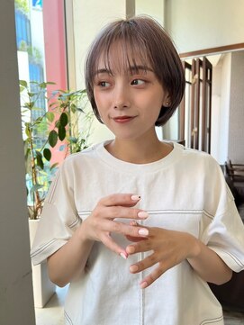 アンバー 池袋(amber) オリーブベージュ/インナーカラー/ハイトーンカラー[池袋駅]