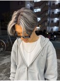 【海外HAIR】メンズハイライトバレイヤージュ