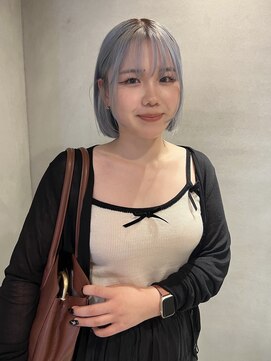 ペレ 梅田(PELE) 前髪/アンブレラカラー/こなれミディ/イメチェン/ウェーブパーマ