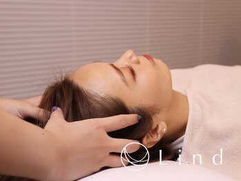 リンド 京成大久保(Lind)の写真/【まずはお試し カット+頭皮改善ヘッドスパ￥9130→￥7810～】土台からの基礎改善!健康な髪に導きます。