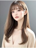 【TONO STYLE 245】洗練された韓国風ナチュラルロング