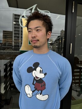 ザスーツブラザーズ(THE SUITS BROTHERS) MEN'SHAIRウルフカルマパーマメンズショートイージーパーマ