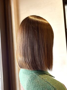ココカラヘアー ニコ(cococara hair nico) ボブ/縮毛矯正/ストレート/トリートメント/髪質改善/オリーブ