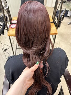 イースエモーション(ease et motion) 【天神.大名.今泉】ブリーチなし柔らかピンク