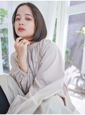 ナチュラルボブ　艶髪チョコレート