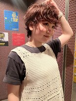 ヴァイス 新宿店(VAICE)&nbsp;パーマ×ボルドー