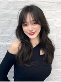 韓国ヘア/韓国スタイル/縮毛矯正/髪質改善/レイヤーカット