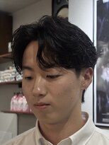 カウンター(COUNTER)&nbsp;メンズセンターパート/ニュアンスパーマ　【初回　￥9500】