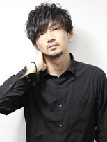 フランクスバーバーリベラルド 横浜(FRANK'S BARBER LIBERALD)&nbsp;フェザーパーマサーフカール刈り上げセンターパート