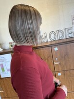 モードファクター デザイナーズサロン(mode Factor designer's salon)&nbsp;ナチュラルコントラスト×ボブ