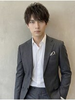 バーシャミ 博多(Baciami) 【大人の色気×清潔感】オンオフ決まる無造作マッシュショート