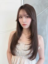 ロンドルーチェ 心斎橋(Lond luce)&nbsp;グレージュ×ハッシュカット［髪質改善/縮毛矯正/レイヤー］