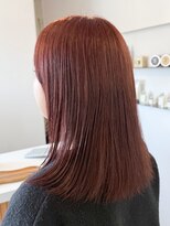 クララジャパン ナベシマ(CLALA JAPAN Nabeshima)&nbsp;縮毛矯正　質感ストレート　髪質改善カラー　顔まわり　ブリーチ