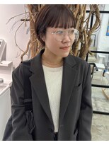 ソーソー(SoSo)&nbsp;ワンホンレイヤーオリーブブラウン×ショートスタイル5.15