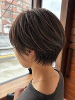 リドル ヘアー 駒生店(Riddle HAIR)&nbsp;襟足すっきり大人の丸みショートボブ