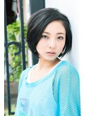 【ARISE　都立大学】ナチュラル黒髪ショート