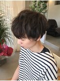 ふわふわ外国人風ショート