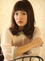 エマージュ 渋谷(Emerge)&nbsp;おしゃれなマッシュバングのナテュラルミディアム