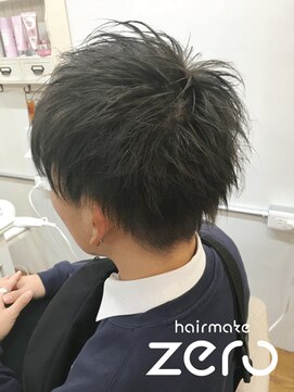 ヘアメイクゼロ 坂戸駅前店(hairmake zero) メンズ　スモーキーアッシュ アッシュオリーブ 20代 30代 40代