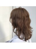 [ＡＫＩＫＯ]アッシュピンクブラウン×レイヤー☆0112327997