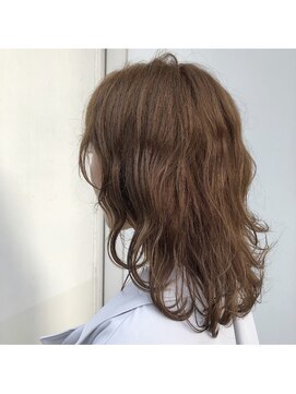 エル(EL by green) [ＡＫＩＫＯ]アッシュピンクブラウン×レイヤー☆0112327997