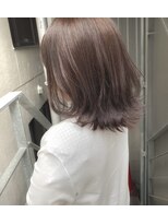 ブリーチなし × シナモンベージュ Hair Design Collet Ginza