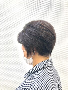 クオリス 上福岡店(QUALIS) 前下がり/ショート/小顔/ダークブラウン/40代50代60代/白髪染め/