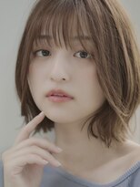 エインアンリー 表参道(AIN.ANLY.)&nbsp;大人可愛い前髪あり外ハネボブ20代30代【AIN.表参道】川原大地