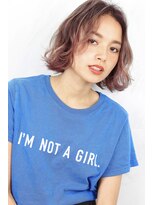 ☆ 『 ベリー × グレージュ 』外国人風 小顔BOB♪ ☆
