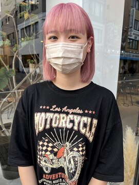 ヘアー アイス ルーチェ(HAIR ICI LUCE) ペールピンク /城倉