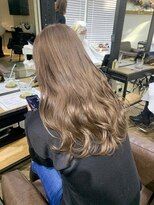 ショコラアッシュ　ヘルシースタイル　ふんわりカール　大人