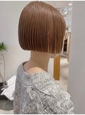 ミニボブ/ショート/ショートヘア/前下がりボブ/ぱつっとボブ