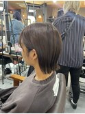 切りっぱなしボブ
